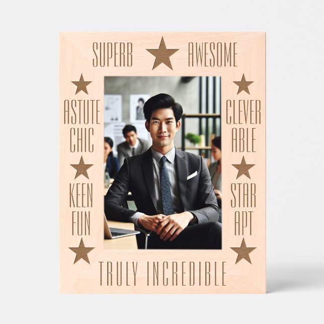 Personalized Inspirational Modern Abstract Twirl Etched Frames (Creator Uploaded)