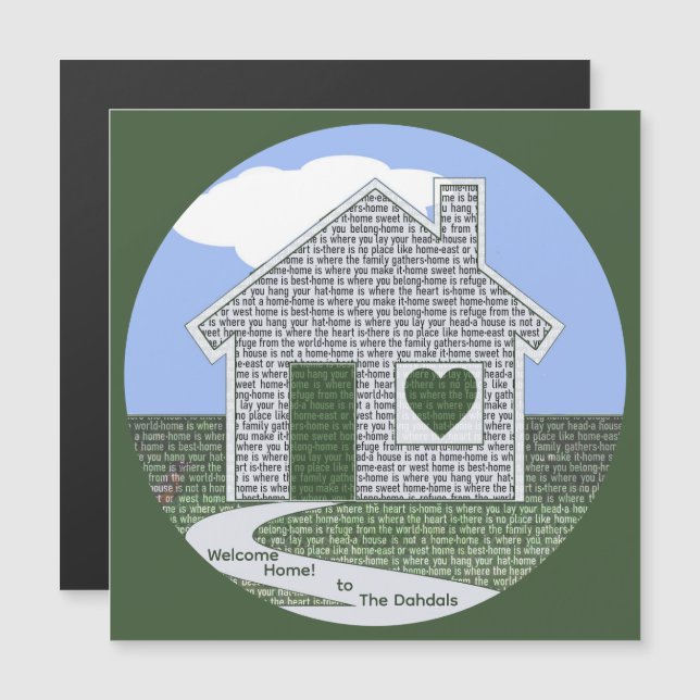 Personalized Inspirational Quotes for Homeowner (Front/Back)