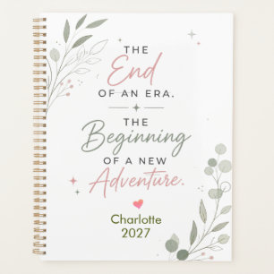 Personalized Inspirational Retirement coworker Planner