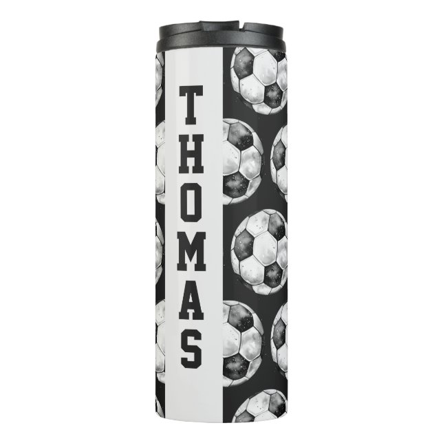Personalized insulated bottle Football (Back)