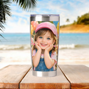 Personalized Insulated Tumbler with Custom Photo