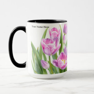 Personalized International Women's Day Floral Mug