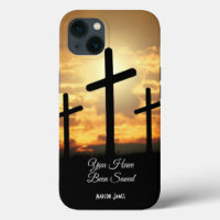 Personalized iPhone 13 Case Christianity Cross