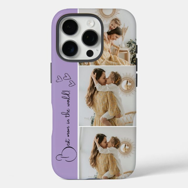 Personalized iPhone 16 Pro Case-Mother's Day Gift Case-Mate iPhone Case (Back)