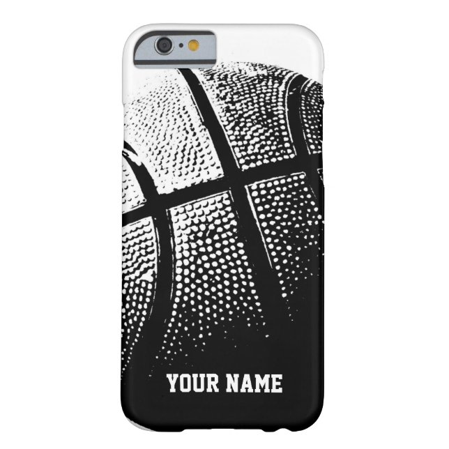 Personalized iPhone 6 case | basketball sports (Back)
