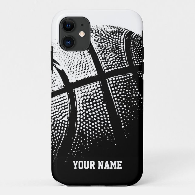 Personalized iPhone case | basketball sports (Back)