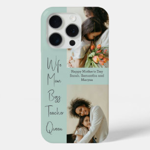 Personalized iPhone Case with Photo Collage   Text