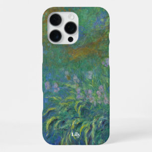 Personalized Irises by Claude Monet iPhone 16 Pro Max Case