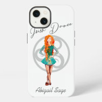 Personalized Irish Dance Hard Shoe Celtic Knot