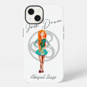 Personalized Irish Dance Hard Shoe Celtic Knot iPhone 13 Case