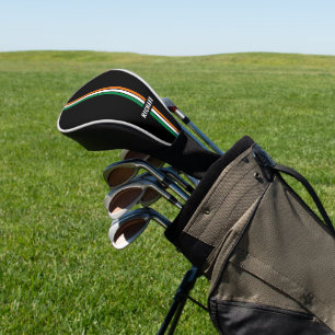 Personalized Irish Flag Patriotic Ireland Stripes Golf Head Cover