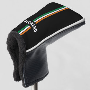Personalized Irish Flag Patriotic Ireland Stripes Golf Head Cover