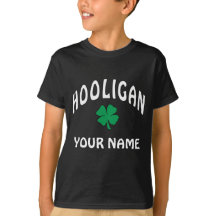 Personalized Irish Hooligan T-Shirt