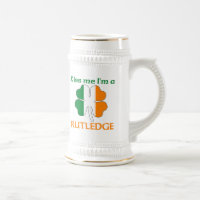 Personalized Irish Kiss Me I'm Rutledge