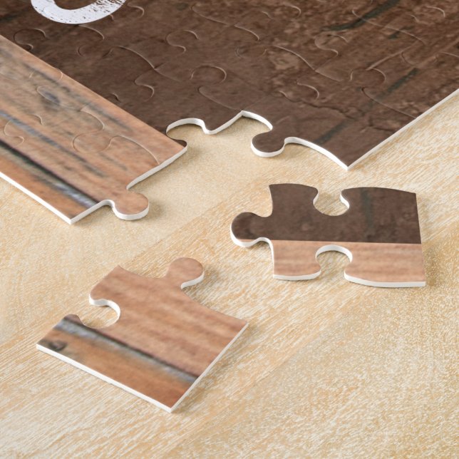 Personalized Irish Pub Old Keg Effect Sign Jigsaw Puzzle (Side)