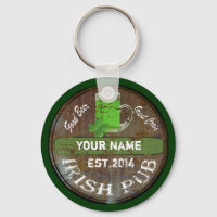 Personalized Irish pub sign