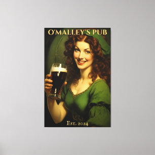 Personalized Irish Pub Sign St. Patrick's Day