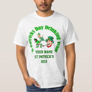 Personalized Irish St Patrick's day T-Shirt