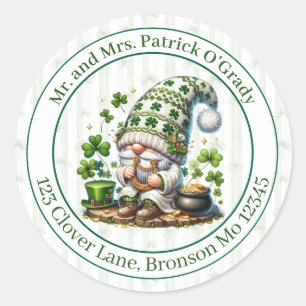 Personalized Irish-Themed Return Address Labels