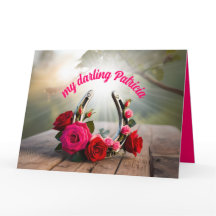 Personalized Iron Horseshoe 6th Anniversary