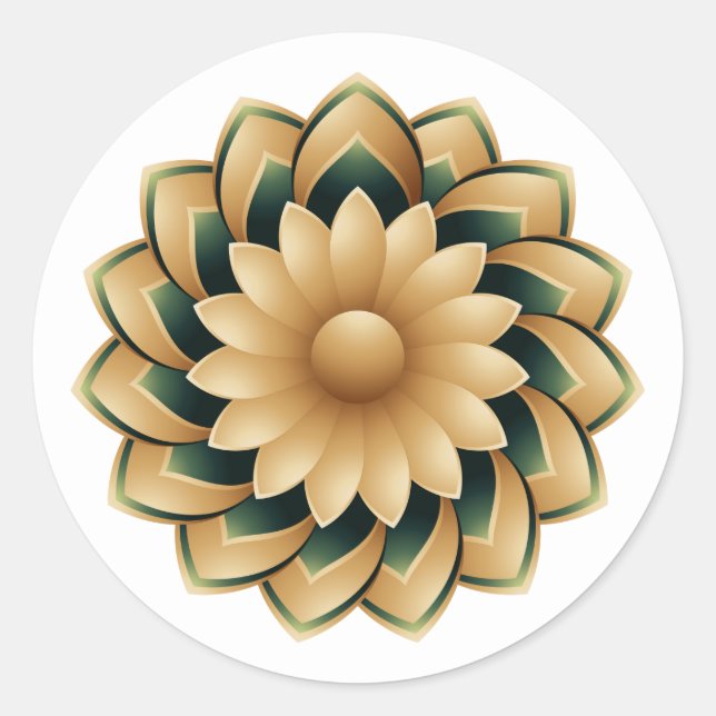  personalized islamic wedding stickers (Front)