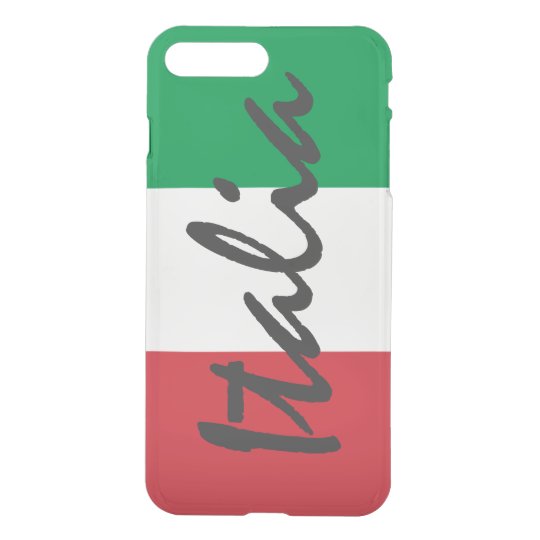 Personalized Italia Flag iPhone 8 Plus/7 Plus Case