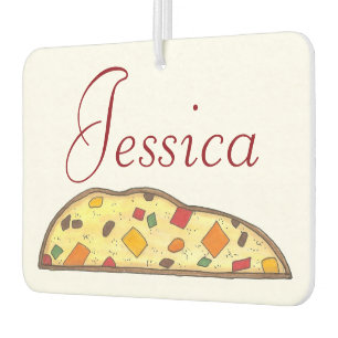 Personalized Italian Bakery Biscotti Food Foodie Car Air Freshener