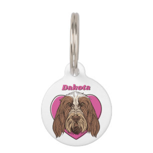 Personalized Italian Spinone Dog Lover Custom Text Pet Tag