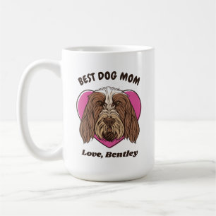 Personalized Italian Spinone Dog Mom Custom Text Coffee Mug