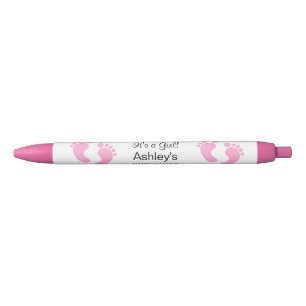 Personalized 'It's a Girl' Baby Shower Pens