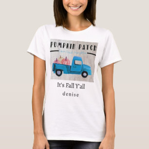 Personalized It's Fall Y'all T-Shirt