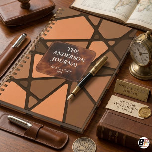 Personalized "Ivy League" Premium Geometric Earth Planner