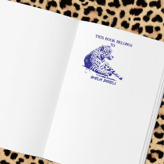 Personalized Jaguar Self-inking Stamp