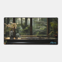 Personalized Japanese Workbench & Garden Desk Mat