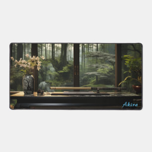 Personalized Japanese Workbench & Garden Desk Mat 