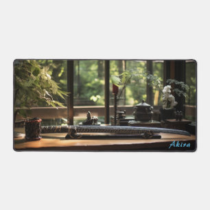 Personalized Japanese Workbench & Garden Desk Mat 