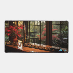 Personalized Japanese Workbench & Garden Desk Mat 