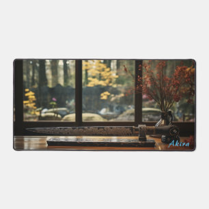 Personalized Japanese Workbench & Garden Desk Mat 