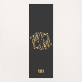 Personalized Japanesse Koi Fish Japan Lover Yoga Mat