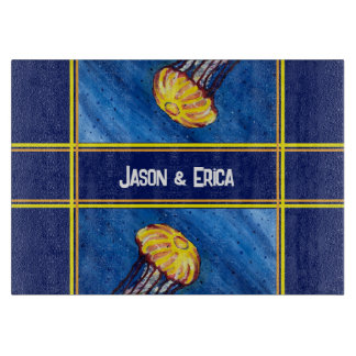 Personalized Jellyfish Cutting Board