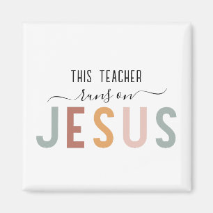 Personalized Jesus faith professions Magnet