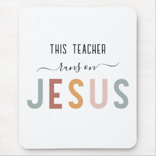 Personalized Jesus faith professions Mouse Pad