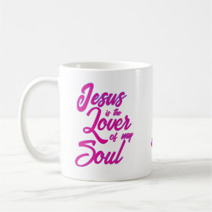 Personalized Jesus Lover of My Soul Coffee Mug