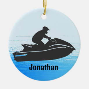 Personalized Jet Ski Ornament