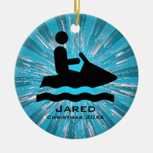 Personalized Jet Ski Ornament