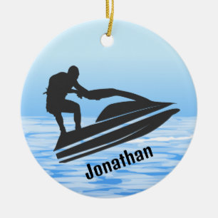 Personalized Jet Ski Ornament