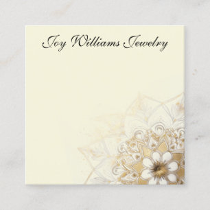 Personalized Jewellery Earring Card