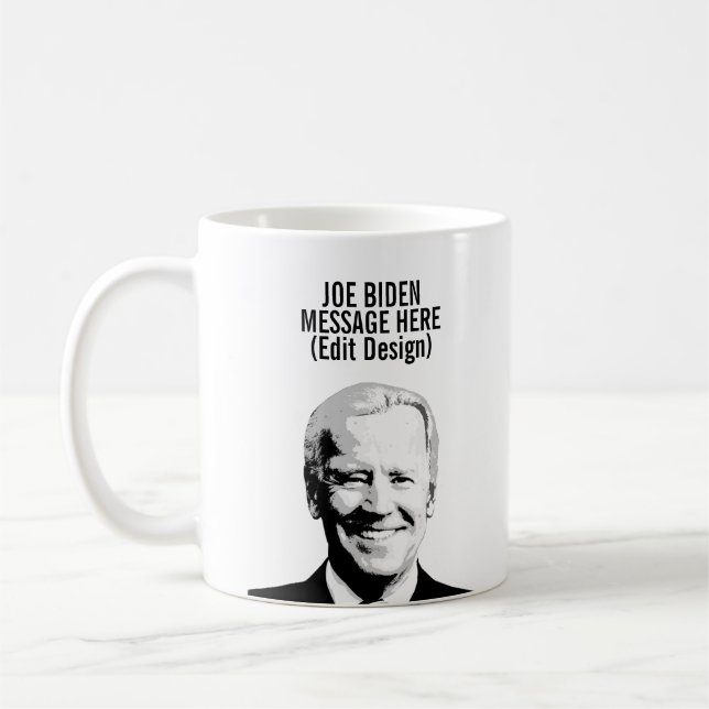 Personalized Joe Biden Coffee Mug (Left)