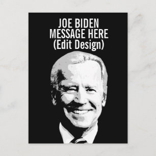 Personalized Joe Biden Postcard