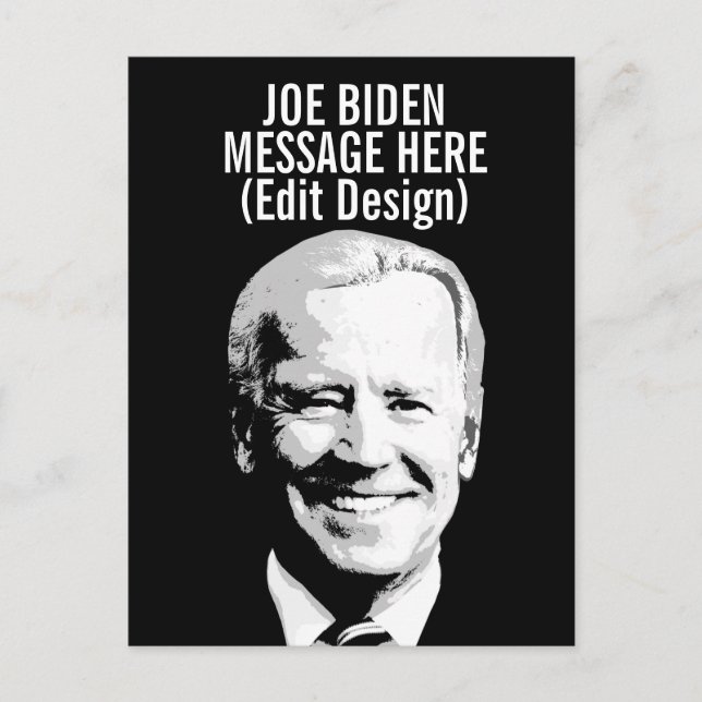 Personalized Joe Biden Postcard (Front)